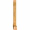 Ekena Millwork Eugene Rough Sawn Timber Gable Bracket, Western Red Cedar, 96"W x 60"H x 6"D x 6"F, 15/12 Pitch GBW096X60X0606EUG00RWR - alternate 4